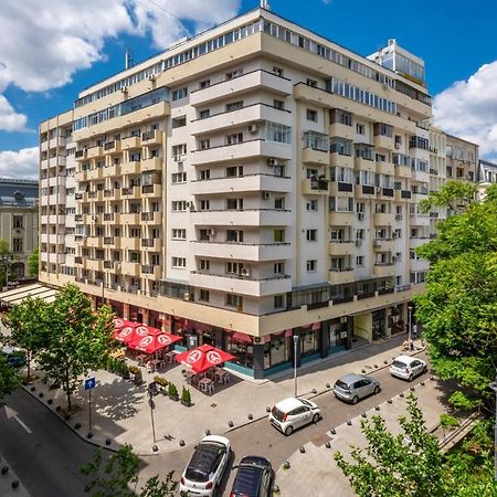 Metropole Apartments Studio City Boekarest Buitenkant foto
