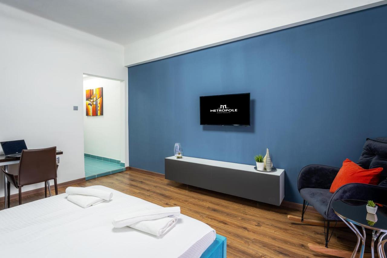 Metropole Apartments Studio City Boekarest Buitenkant foto